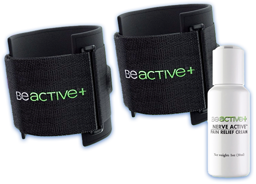 2 BeActive® Plus products and a bonus Nerve Active Pain Relief Cream